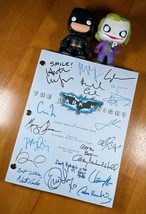 The Dark Knight Script Signed- Autograph Reprints- 140 Pages Long- Batman - £20.09 GBP