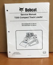 Bobcat T250 Track Loader Service Manual Shop Repair Book 5 Part # 6987044 - $64.40