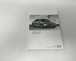 2012 Audi A4 Owners Manual Handbook OEM H02B35006 - $22.27