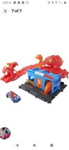Hot Wheels City Scorpion Flex Attack Playset New for 2022 With Rescue Car - £21.55 GBP