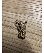 Sterling silver golf clubs bag pendant - $34.68 CAD