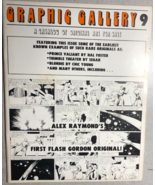 GRAPHIC GALLERY #9 1976 Russ Cochran comic art fanzine Frazetta Corben P... - $470.99 MXN