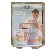 NEW Workout Toning Bands Upper Lower Yoga Pilates 2 Flexible Bands - $160.12 MXN