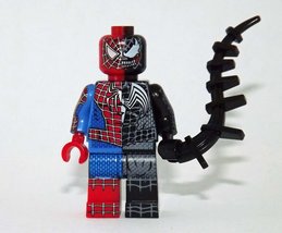 Minifigure Custom Toy Spider-man Venom Hybrid Marvel - £5.10 GBP