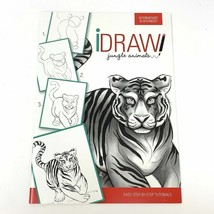 LOT 3 How to Draw Books Tutorials for Kids: Horses, Sea Life, Jungle Ani... - $9.41