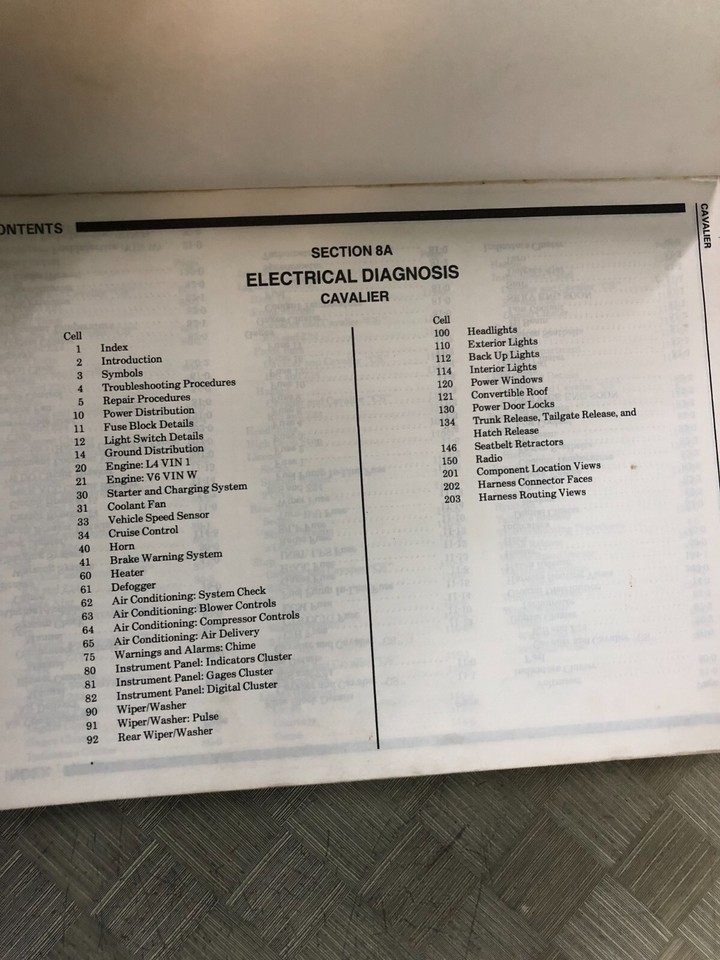 1987 GM Chevy Chevrolet Cavalier Service Shop Repair Manual Set Item image 3