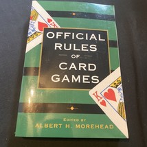 Official Rules of Card Games by Morehead, Albert H. - $4.75
