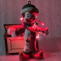 Vintage House Of Lloyd Light Up And Musical Clown Toybox Christmas Ornament 1992 - £19.60 GBP