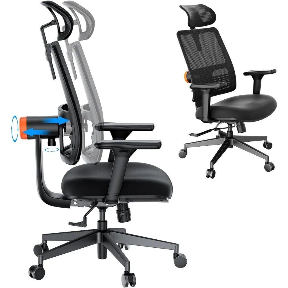 Newtral Ergonomic Home Office Chair, High Back Desk Chair with Unique Adaptive - £172.64 GBP