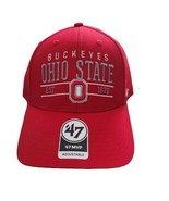 Ohio State Buckeyes Strapback Hat NCAA Univ &#39;47 MVP Series Embroidery Br... - £17.64 GBP