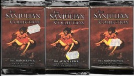 The Sanjulian Collection Trading Cards 3 Sealed Unopened 10 Card Packs 1994 Fpg - £3.94 GBP
