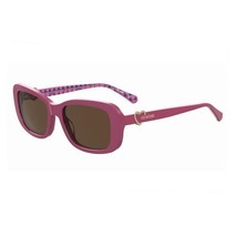 Moschino Love MOL060/S 0MU1 70 Fuchsia/Brown 55-18-140 Sunglasses New Au... - $89.12