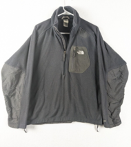 The North Face Mens Fleece Jacket Tka 200 Size M Polyester Gray - $24.68