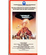 WHOLLY MOSES! VHS LARAINE NEWMAN DUDLEY MOORE RCA COLUMBIA VIDEO - $9.57 CAD