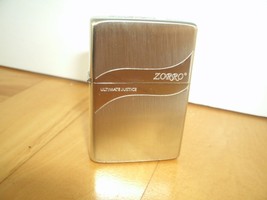 Zorro Silver Kerosene Lighter Color Block Windproof Pure Copper Personal... - $442.28 MXN