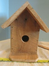 Handmade Wooden Wood Handmade Birdhouse Rustic Yard Garden Patio Barn Decor *** - £17.26 GBP
