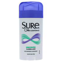 Invisible Solid Anti-Perspirant and Deodorant - Unscented - $10.49