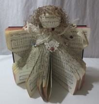 Handmade Guardian Angel made from Baptist Hymnal - £23.43 GBP
