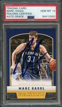 2012-13 Panini Basketball #110 Marc Gasol Signed Card AUTO 10 PSA Slabbed Grizzl - £80.17 GBP