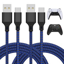 Charging Cable For Playstation 5/Xbox Series X/Series S Controller, Char... - £17.98 GBP