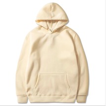 Fashion Men's Casual Hoodies Pullovers Sweatshirts Top Solid Color Khaki - $16.99