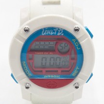 Marc Ecko Unltd White Silicon Parlay Large Face Digital Watch - $64.34