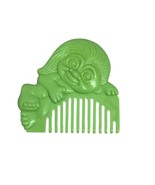 Treasure Trolls Green Comb Figure Hair Brush Accessory 2&quot; x 2&quot; Vintage 1... - $176.87 MXN