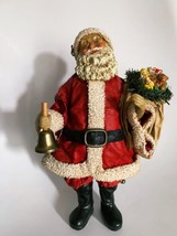 Clothtique Santa Possible Dreams W/ Bells Garland Vintage 1988 - £35.02 GBP