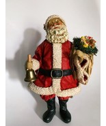 Clothtique Santa Possible Dreams W/ Bells Garland Vintage 1988 - £34.82 GBP
