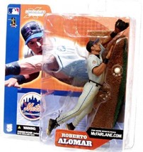 Roberto Alomar New York Mets 2002 McFarlane action figure NIB MLB Series 3 - £32.63 GBP