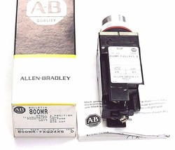 NIB ALLEN BRADLEY 800MR-FXQ24XS SER. D PUSHBUTTON 24V W/0 CAP 800MRFXQ24XS - $70.00