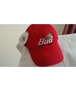 BUDWEISER Collector&#39;s BUD Red Cap w/Louie the Lizard, new w/tags - £15.85 GBP