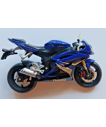 Yamaha YZF-R6 Motorcycle 1:18 Scale Die Cast &amp; Plastic Sport Bike by Mai... - $49.99