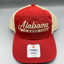 Alabama Crimson Tide Trucker Hat Women Red Brown Fanatics Snap Back Cap - €16,18 EUR