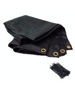 Balcony Fence Privacy Screen, Windscreen Fabric Cover with Zip Ties 6x25 ft - €44,35 EUR
