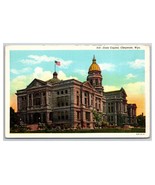 State Capitol Building Cheyenne Wyoming WY UNP WB Postcard Y14 - £2.30 GBP