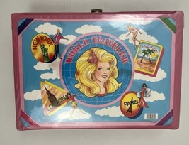 Tara Toy World Traveler Fashion Doll Carrying Case Pink #80800 17x12&quot; - $18.70