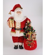 Karen Didion Santa Claus CC28-10 Lighted Christmas Spirit Santa 30 inches - $369.99
