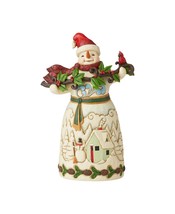 Jim Shore Snowman With Holly - £39.96 GBP
