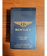 Bentley For Men Azure Eau De Toilette 3.4 Fl. Oz. (SEALED/NEW) - £30.93 GBP