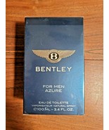 Bentley For Men Azure Eau De Toilette 3.4 Fl. Oz. (SEALED/NEW) - £29.56 GBP