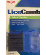 Head Lice Comb Stainless Steel Teeth Removes Lice Nits Eggs from Hair ~p... - £6.68 GBP