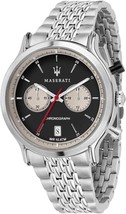 Maserati Legend Mens R8873638001 Watch Stainless Steel Analogue Black dial Watch - £162.03 GBP