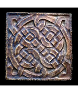 Celtic Irish Decorative Tile Kitchen Backsplash in Dark Bronze finish - $9.89