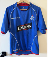 MENS Small Rangers F.C. Glasgow 2005/2006 Home Umbro Soccer Futbol Jersey - $40.60 CAD