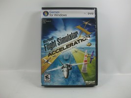 Microsoft Flight Simulator X Acceleration Expansion PC Computer Game Untested - £17.41 GBP
