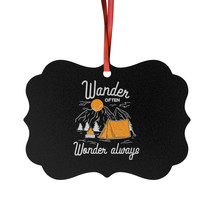 Personalized Aluminum Ornaments - Nature-Themed Wanderlust - One-Sided Design -M - £11.52 GBP+