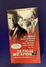 Lethal Weapon 4 (VHS) 1998 Mel Gibson, Danny Glover, Joe Pesci - £2.79 GBP