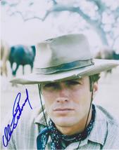 Signed Clint Eastwood Autographed Photo / Coa Western Rowdy Yates Rawhide - £135.64 GBP
