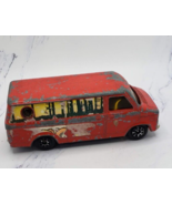 Vintage 1976 Universal Associated Co. Ltd. Chevy Nurvana Diecast Red Van - £4.66 GBP